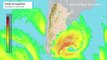 Ciclón extratropical con intenso mar de fondo: alerta por grandes olas en la Costa Atlántica