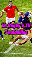 Top 20 des sports français aux J.O. en médailles