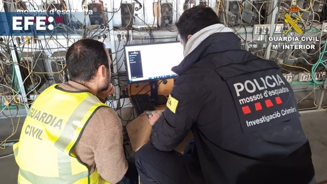 Desmantelada una mineria de criptomonedas que defraudó 4.5 millones de euros en consumo eléctrico