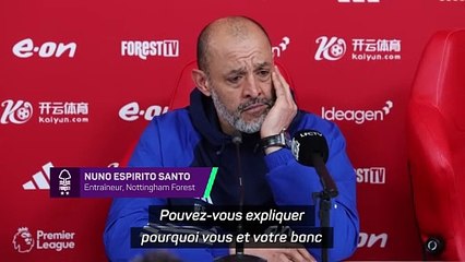 Espirito Santo : "Je ne ferai aucun commentaire sur l'arbitre, n'insistez pas"