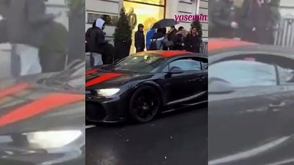 Katar Prensi Paris'teki malikanesinden çıkarken görüntülendi! 10 milyon dolarlık...