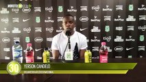 Yerson Candelo está “muy de acuerdo” con las críticas de ‘Bolillo’ Gómez a los futbolistas