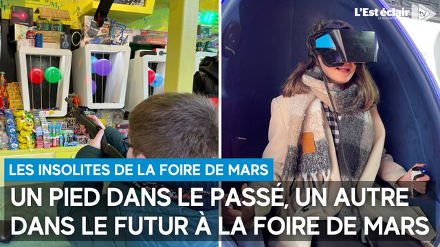 Foire de mars à Troyes : un pied dans le passé, un autre dans le futur