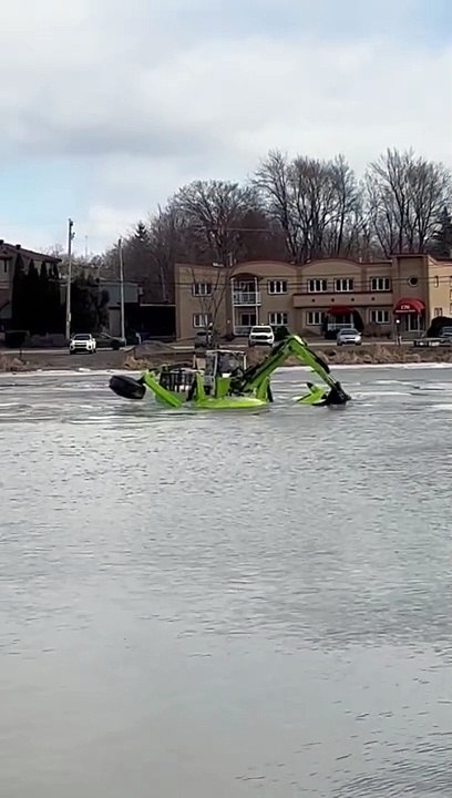 La «grenouille» en action (Vidéo : Le Soleil – Joëlle Bergeron)
