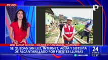 Cajamarca: provincia de San Miguel se queda sin luz producto a fuertes lluvias