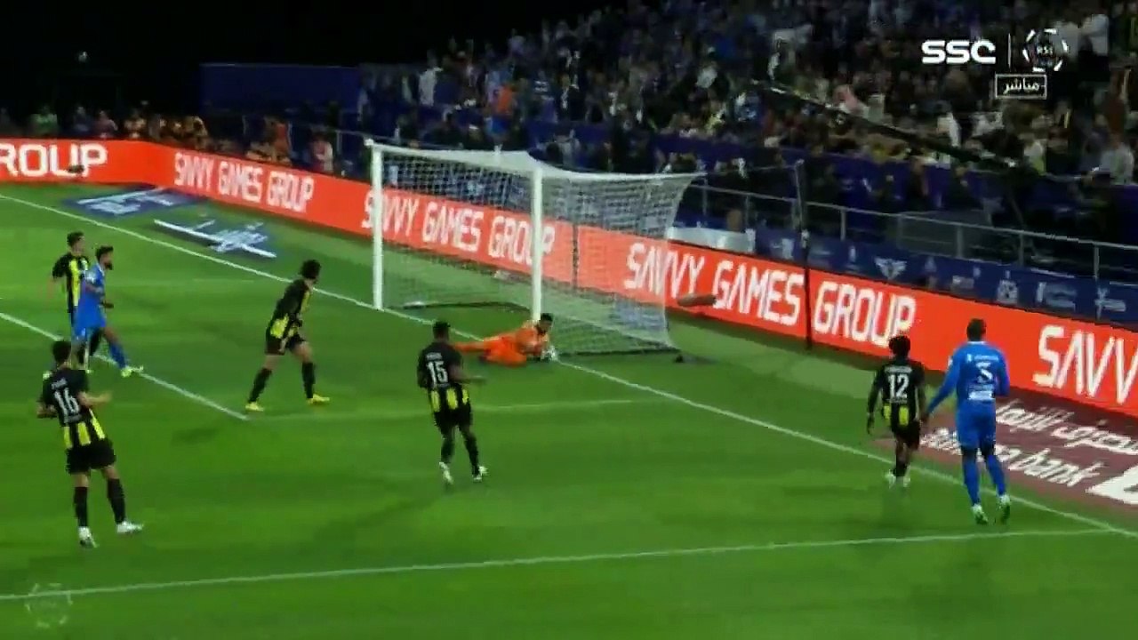 ملخص مباراة الهلال والاتحاد 3 1 الدوري السعودي