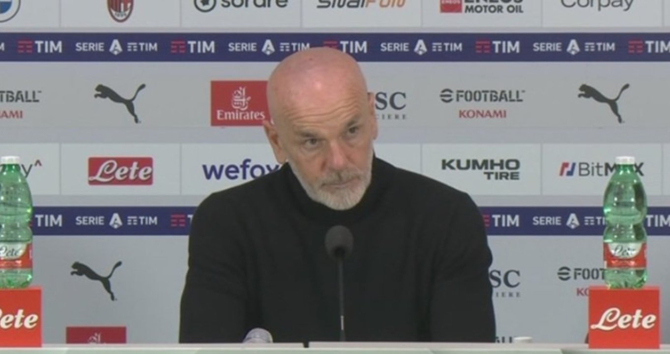 Lazio-Milan 0-1 | La conferenza di Pioli: sul finale se ne va nervoso