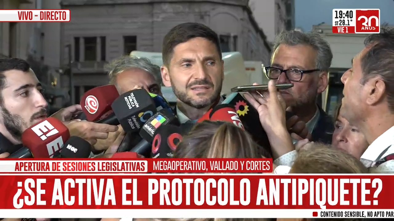 Maximiliano Pullaro: "No me molestan los agravios del presidente"