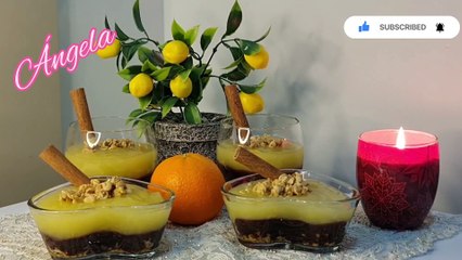 Copos de maíz dulces con naranja y canela رقائق الذرة الحلوة مع البرتقال والقرفة