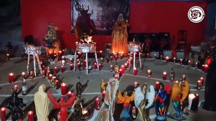 Así se vivió la misa negra del primer viernes de marzo en Ixhuatlán del Sureste