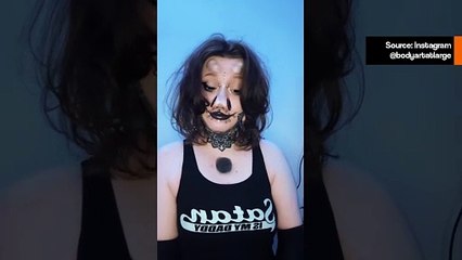 Influencer viralisoi äärimmäisillä kehonmuokkauksillaan: "Minun tapani parantua"