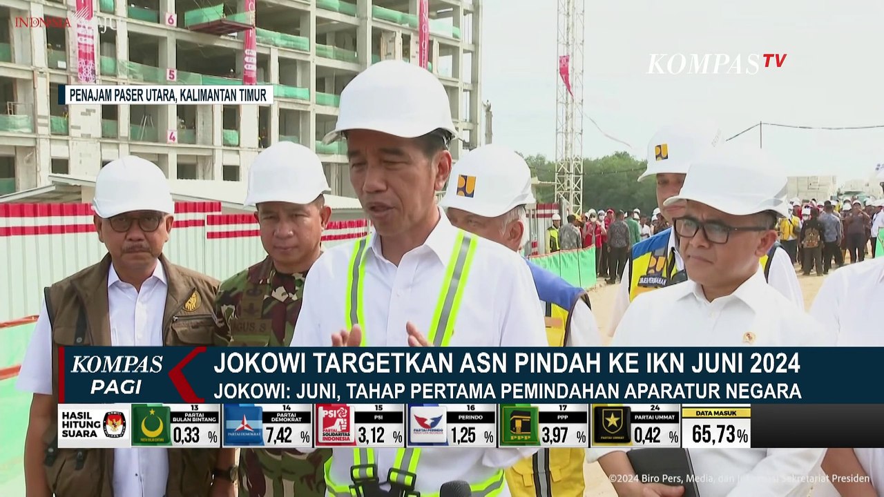 Presiden Jokowi Targetkan ASN Pindah ke IKN Mulai Juni 2024