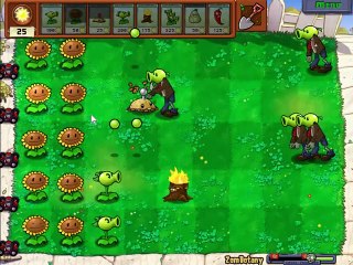 Plants VS Zombies - Mini Game 1