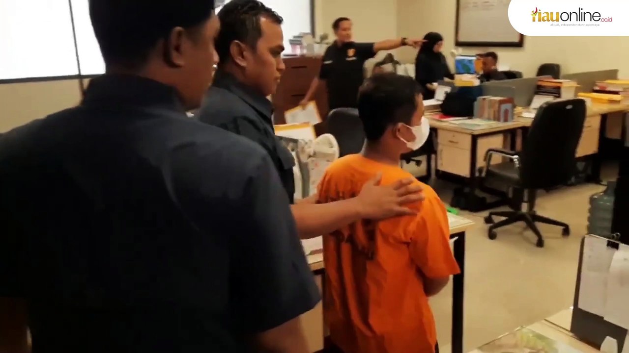 Polda Riau Amankan Penambang Pasir Ilegal Di Kampar