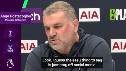 Download Video: Postecoglou issues social media warning after Sessegnon plea