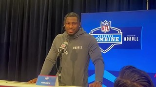 South Carolina WR Xavier Legette at NFL Scouting Combine
