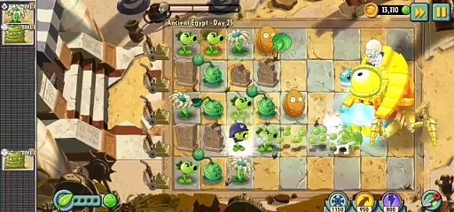 plants vs zombies 2 max level of ancient egypt