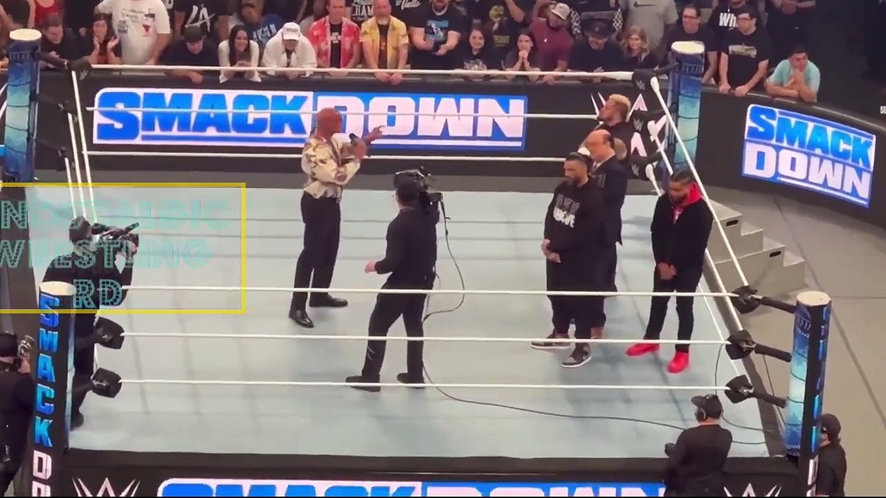 The Rock & Roman Reigns Challenge Cody Rhodes & Seth Rollins - WWE Smackdown 3-1-2024