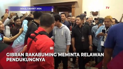 Jelang Pilkada 2024, Gibran Titip Pesan ke Relawan agar Kaesang Ikut Dikawal