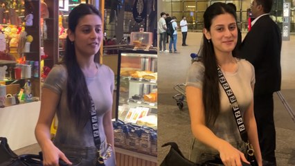Isha Malviya did Fun With Paps & Fans, She Poses with her Mom । FilmiBeat