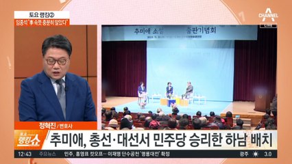 추미애·이언주 단수공천…험지 대신 양지?