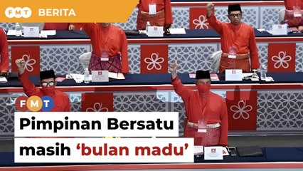 Parti tak bergerak, pimpinan Bersatu masih ‘bulan madu’