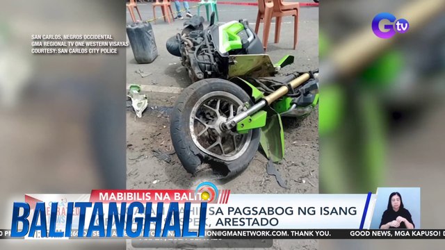 3, sugatan dahil sa pagsabog ng isang granada; suspek, arestado | BT
