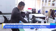 Taiwan Scientists Develop Robotic Skin With a Sense of Touch
