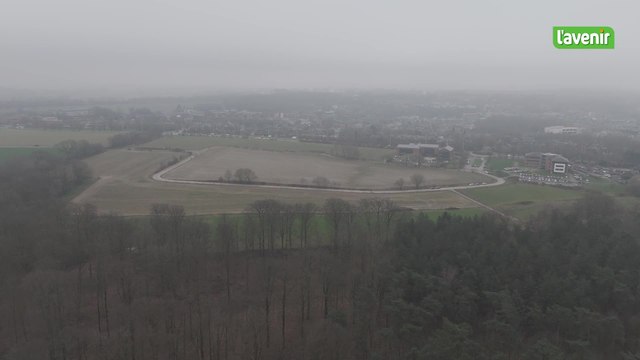 Le Brabant wallon vu du ciel : Le site du futur écoquartier d’Athéna-Lauzelle de l’UC Louvain