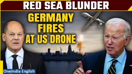 German Frigate Mistakenly Targets MQ-9 Reaper American Drone in Red Sea| Oneindia News