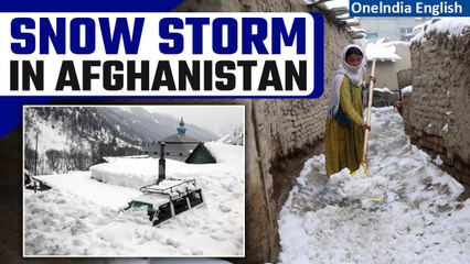 Afghanistan Snow Storm Claims 15 Lives, Leave Dozens Hurt| Response Committee Formed | Oneindia News