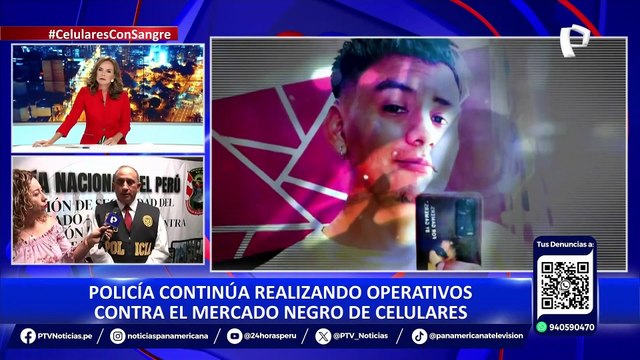 PNP continúa realizando operativos contra comercio de celulares robados