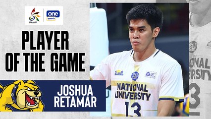 UAAP Player of the Game Highlights: Joshua Retamar ushers NU to third straight W vs UP