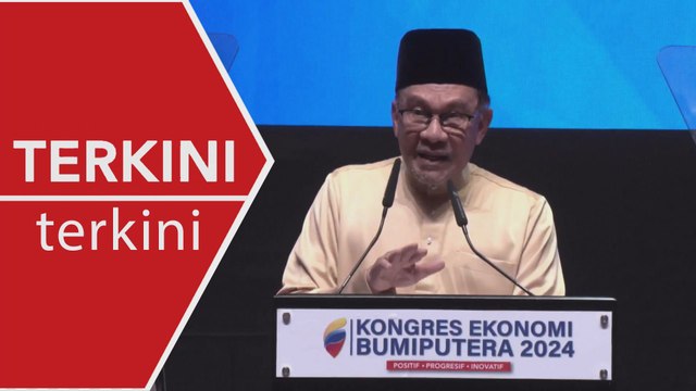 [TERKINI] Ucapan Penutup Perdana Menteri di Kongres Ekonomi Bumiputera 2024