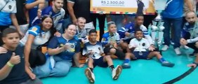 PREMIAÇÃO - CAMPEÃO E VICE-CAMPEÃO FUTSAL DE VERÃO 2024 ARTUR NOGUEIRA