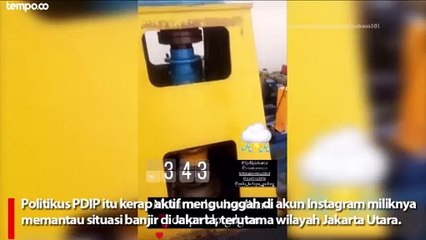 Turun Langsung Pantau Sedot Banjir di Jakarta, Tina Toon Senggol Heru Budi