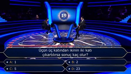 Kim Milyoner Olmak İster’de garip anlar! Üniversite mezunu genç 9-4 sorusunu cevaplayamadı