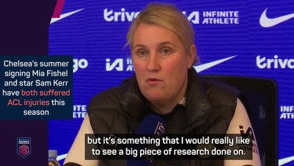 Chelsea's Hayes calls for more research into ACL injuries