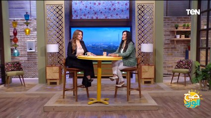 مصممة الأزياء مروة غسان في ضيافة صباح الورد