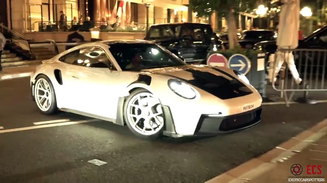 Supercars in Monaco 2023 - VOL. 25 (SLR Stirling Moss, Ford GT, LOUD Black Series, 812 Competizione)