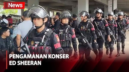Jaga Keamanan Konser Ed Sheeran di JIS, 2.000 Personel Gabungan Diterjunkan