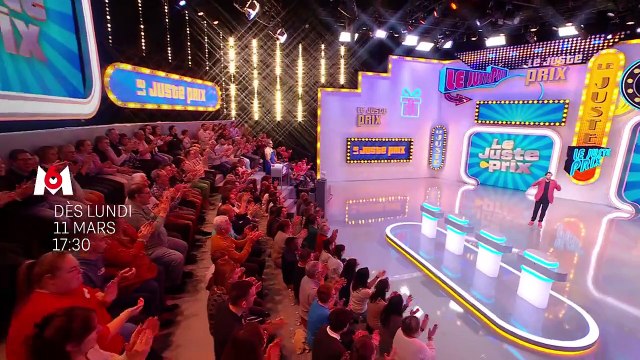 Découvrez les premières images du Juste Prix qui revient à partir du lundi 11 mars sur M6 avec Eric Antoine aux commandes