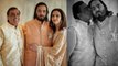 Anant Ambani Pre Wedding: Mukesh Ambani Kisses Son Anant, Family Photoshoot Viral