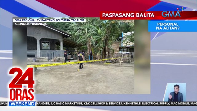 Paspasang balita | Personal na alitan | Bangkay sa ilog | Bagong laya nanaksak | Binaril ng kainuman | Binaril sa highway | 24 Oras Weekend
