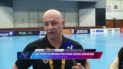 Miguel Garcia lega pemain terjemahkan percaturan taktikal dengan baik