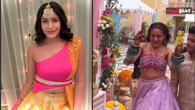 Surbhi Chandana Wedding: Surbhi की पूरी हुई चूड़ा Ceremony, हल्दी Look में लगी प्यार! Inside Video