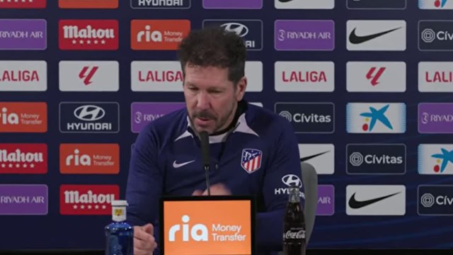 Rueda de prensa de Simeone previa al Atlético - Betis