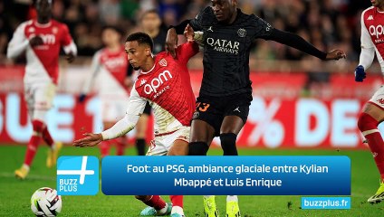 Foot: au PSG, ambiance glaciale entre Kylian Mbappé et Luis Enrique
