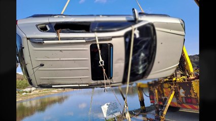 정읍저수지에 SUV 빠져...80대 운전자 사망 / YTN