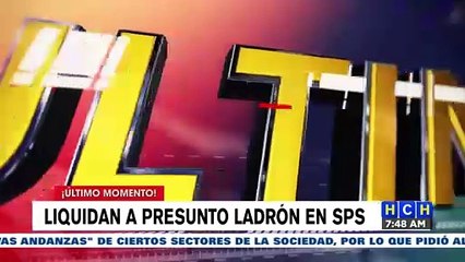 ¡Iba por lana! Liquidan a supuesto asaltante frente a terminal de buses de SPS